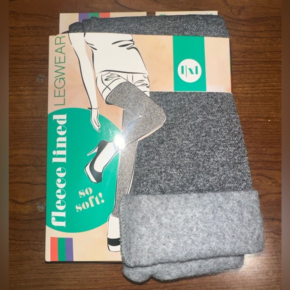 Blue Star Pants - Blue Star Women’s Gray Soft Fleece Lined Leggings Size L to XL